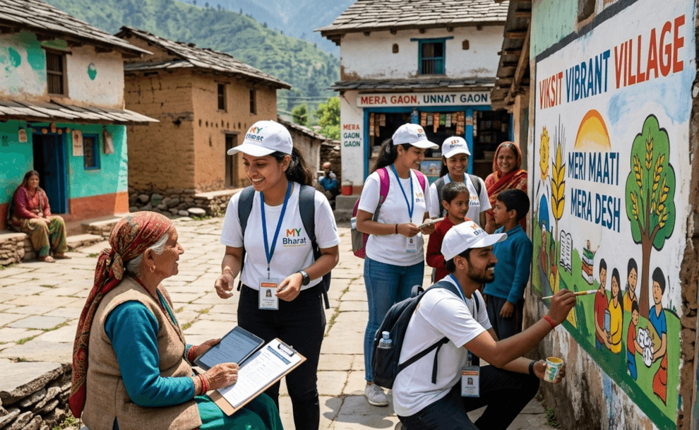 Connecting Youth to Our Borders: The Viksit Vibrant Village Mission